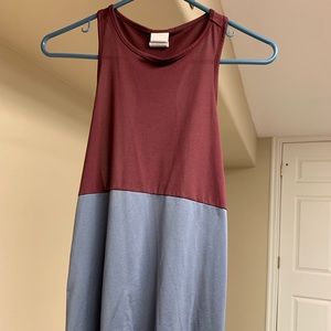 Pink nation active wear tank top